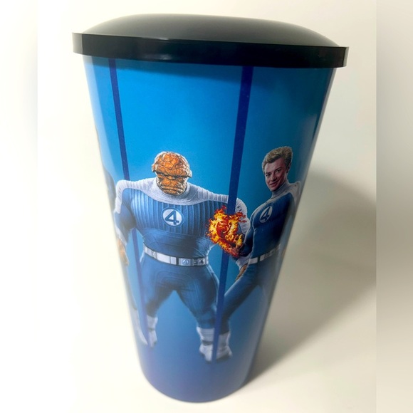 The Fantastic Four - Plastic Cup w/ Galactus Topper - 🌎🍴 - Picture 5 of 7